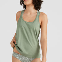 Essentials Racer Back Tanktop | Lily Pad