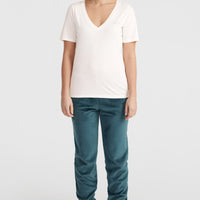 Essentials V-Neck T-Shirt | Snow White