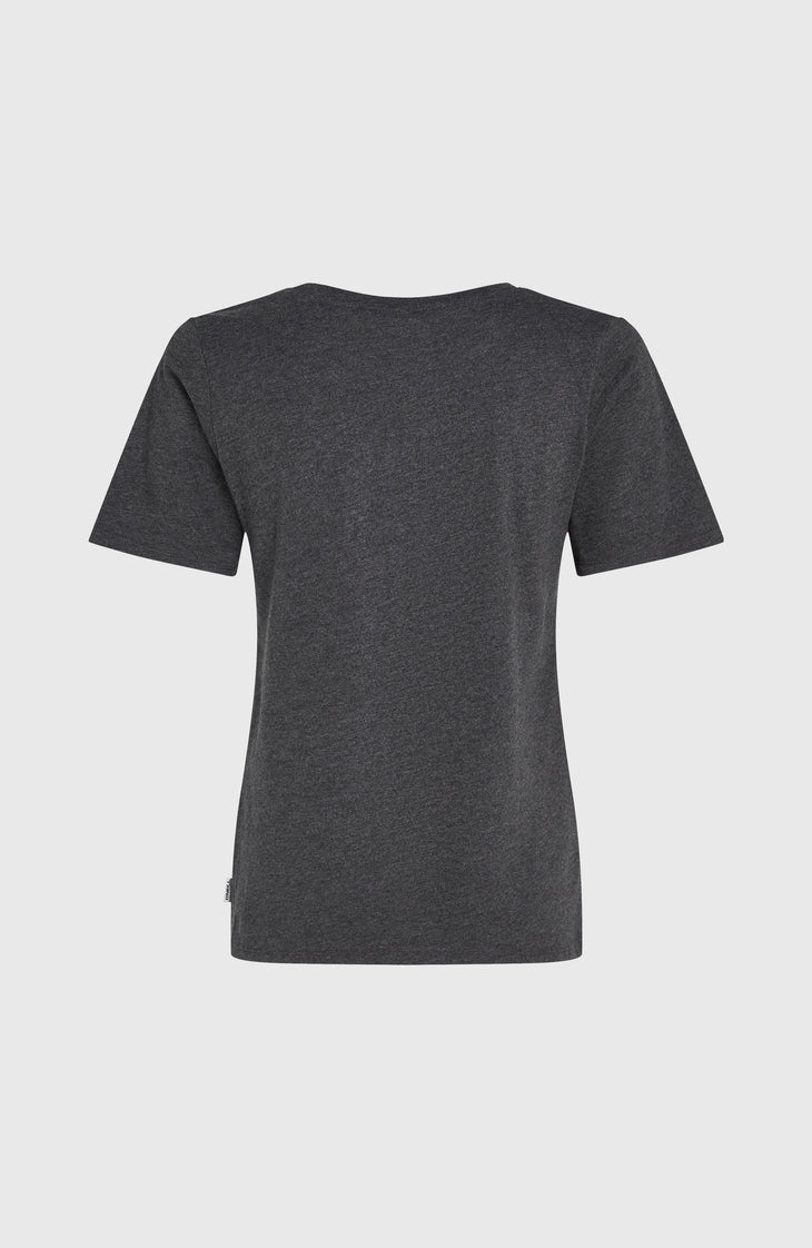 Essentials V-Neck T-Shirt | Black Out