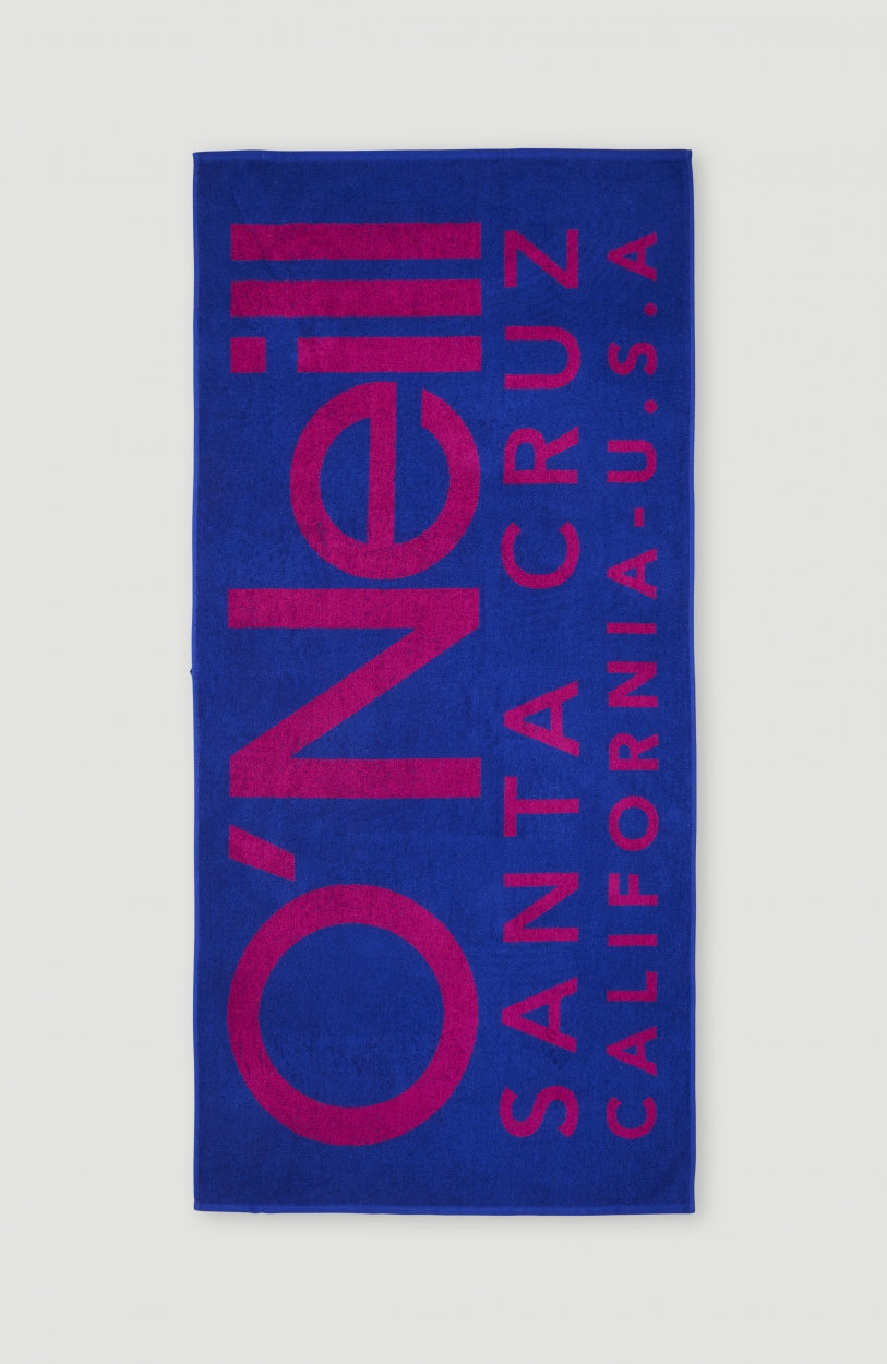 Seawater Towel | Surf the web Blue