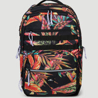 President Backpack | Black Flower