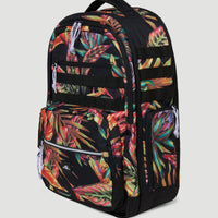 President Backpack | Black Flower