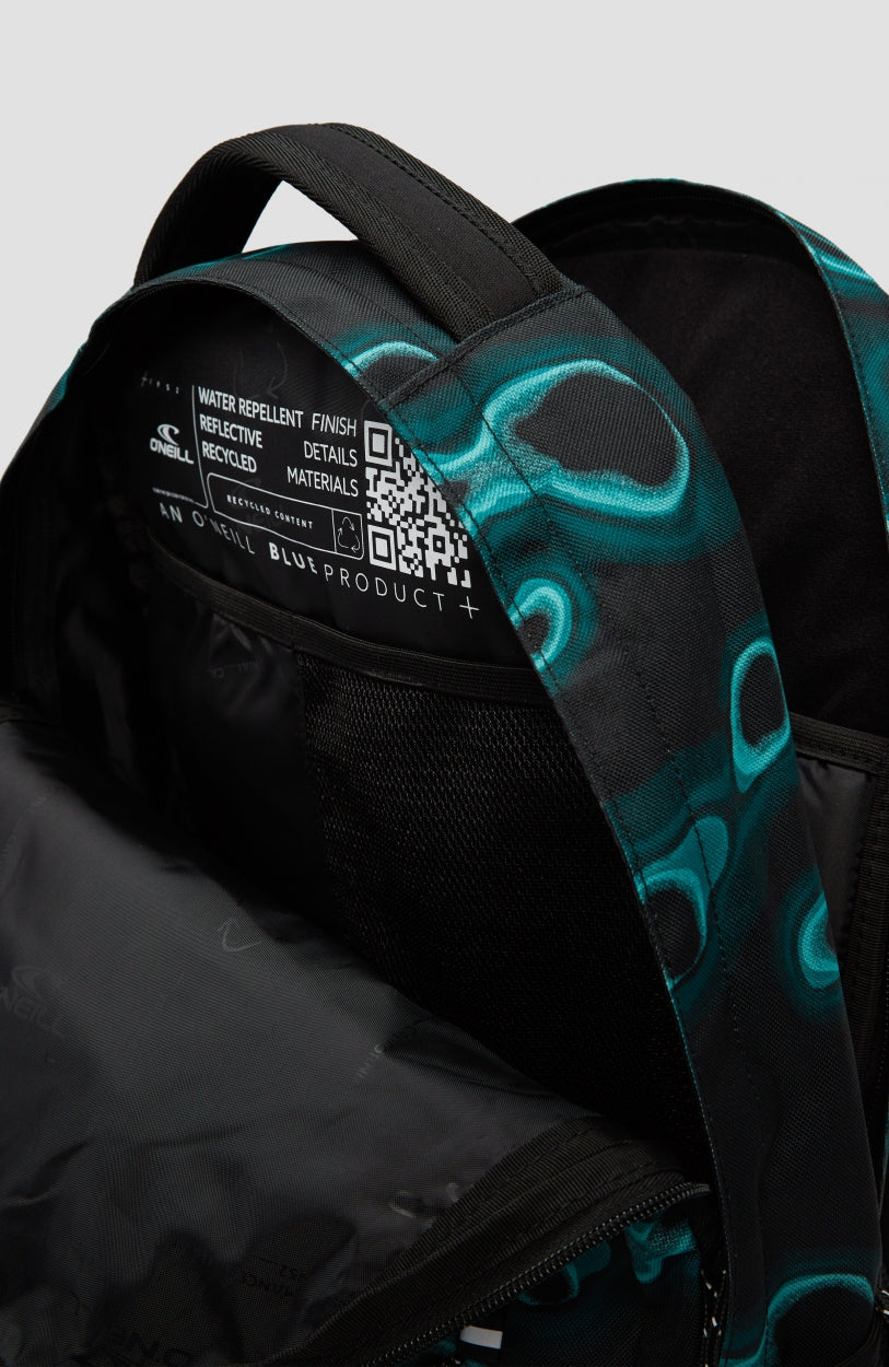Boarder Plus Backpack | Blue Heat Map