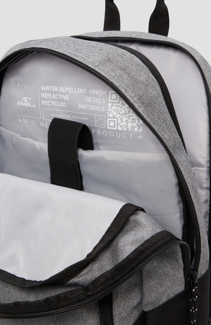 Wedge Small Backpack | Silver Melee