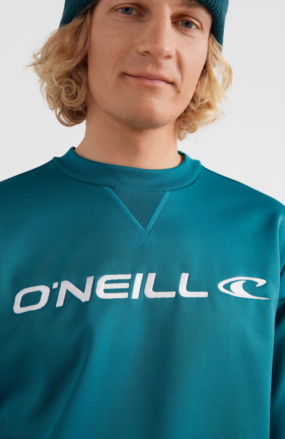 Rutile Crew Fleece | Harbour Blue