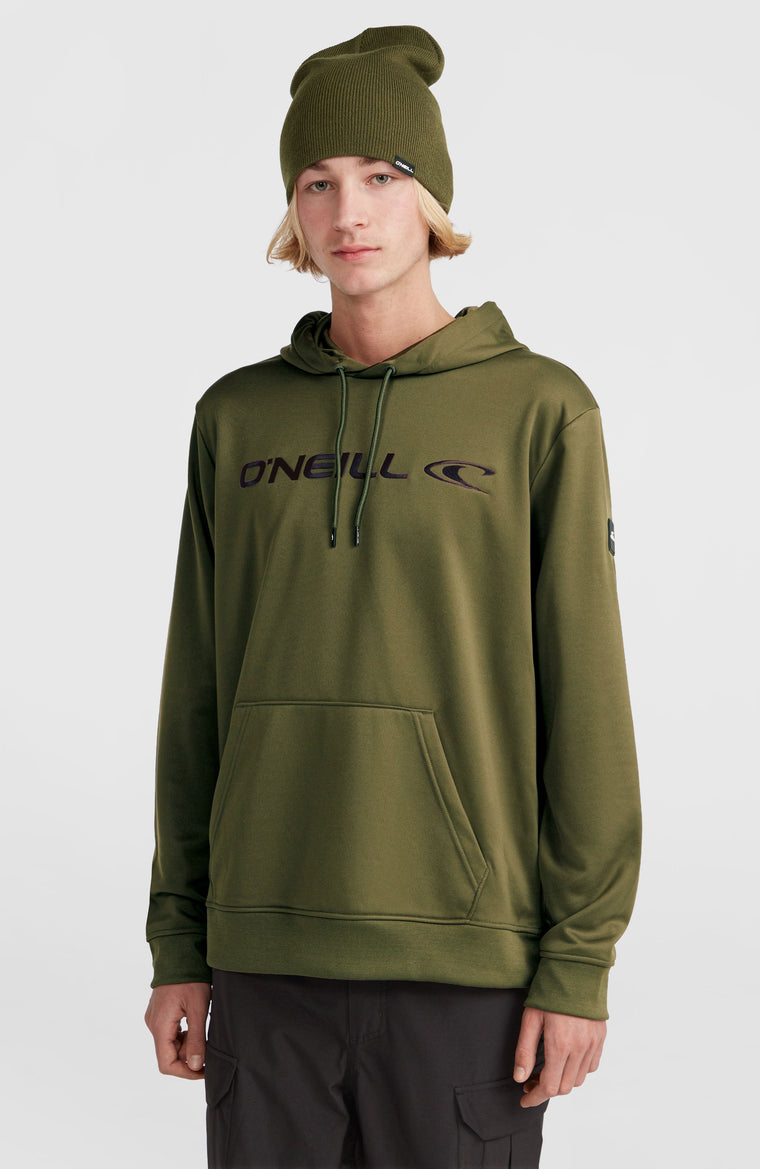 Rutile Hoodie Fleece | Forest Night