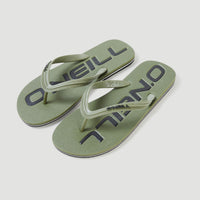 Profile Logo Sandals | Deep Lichen Green