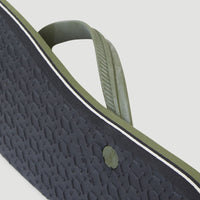 Profile Logo Sandals | Deep Lichen Green