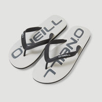 Profile Logo Sandals | Glacier Grey