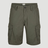 Beach Break Cargo Shorts | Military Green -A