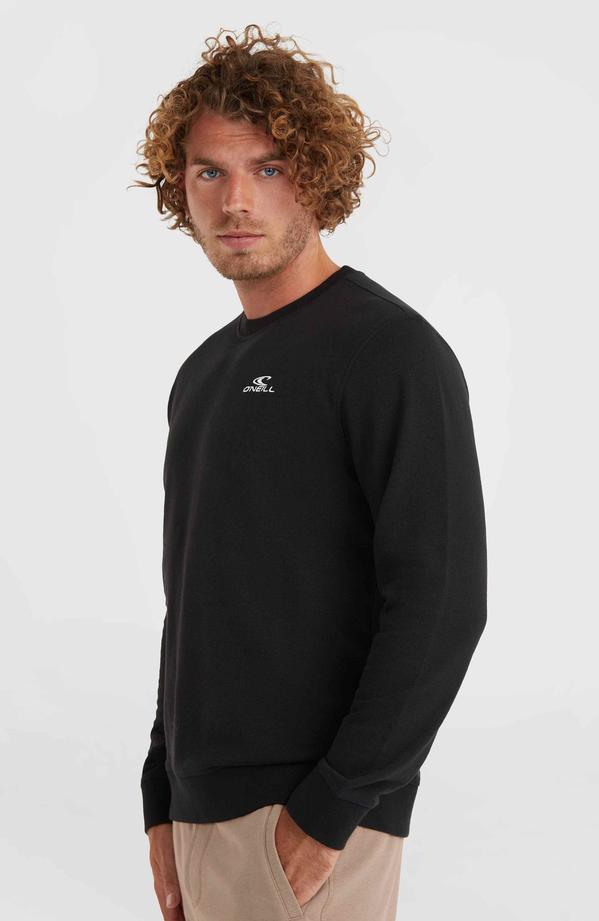 O'Neill Small Logo Crew Sweatshirt | Black Out – O'Neill