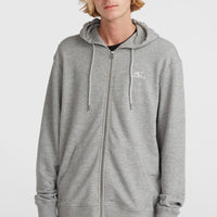 O'Neill Small Logo Full-Zip Hoodie | Silver Melee