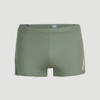 Solid Swimtrunks | Deep Lichen Green