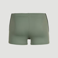 Solid Swimtrunks | Deep Lichen Green