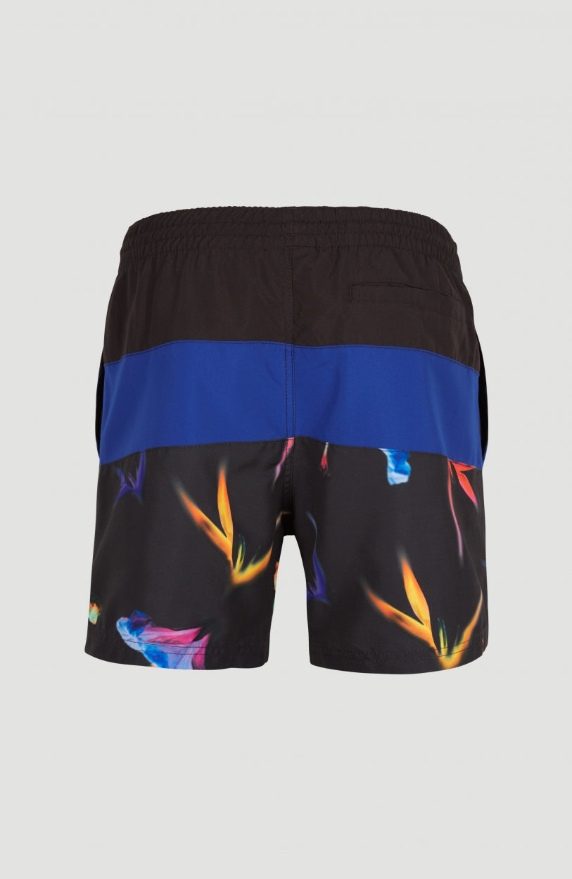 Frame Block Swim Shorts | Blue Multi 6