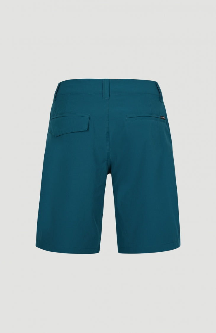 Hybrid Chino Shorts | Blue Coral