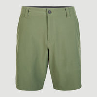 Hybrid Chino Shorts | Deep Lichen Green