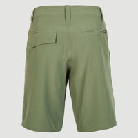 Hybrid Chino Shorts | Deep Lichen Green