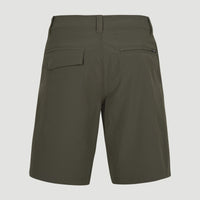 Hybrid Chino Shorts | Military Green
