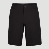 Hybrid Chino Shorts | Black Out