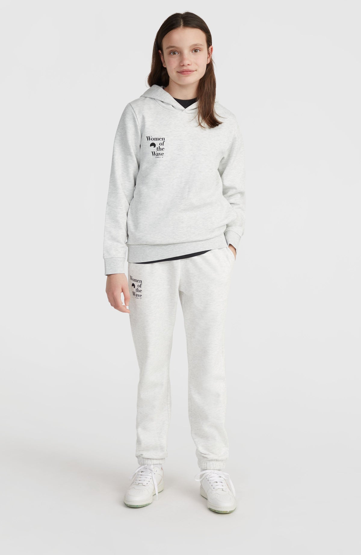 Women of the Wave Sweatpants | White Melange