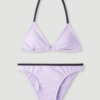 Essentials Triangle Bikini Set | Purple Rose