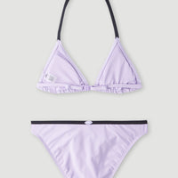 Essentials Triangle Bikini Set | Purple Rose