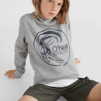 Circle Surfer Hoodie | Silver Melee