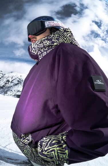 Black snowboard jacket mens sales