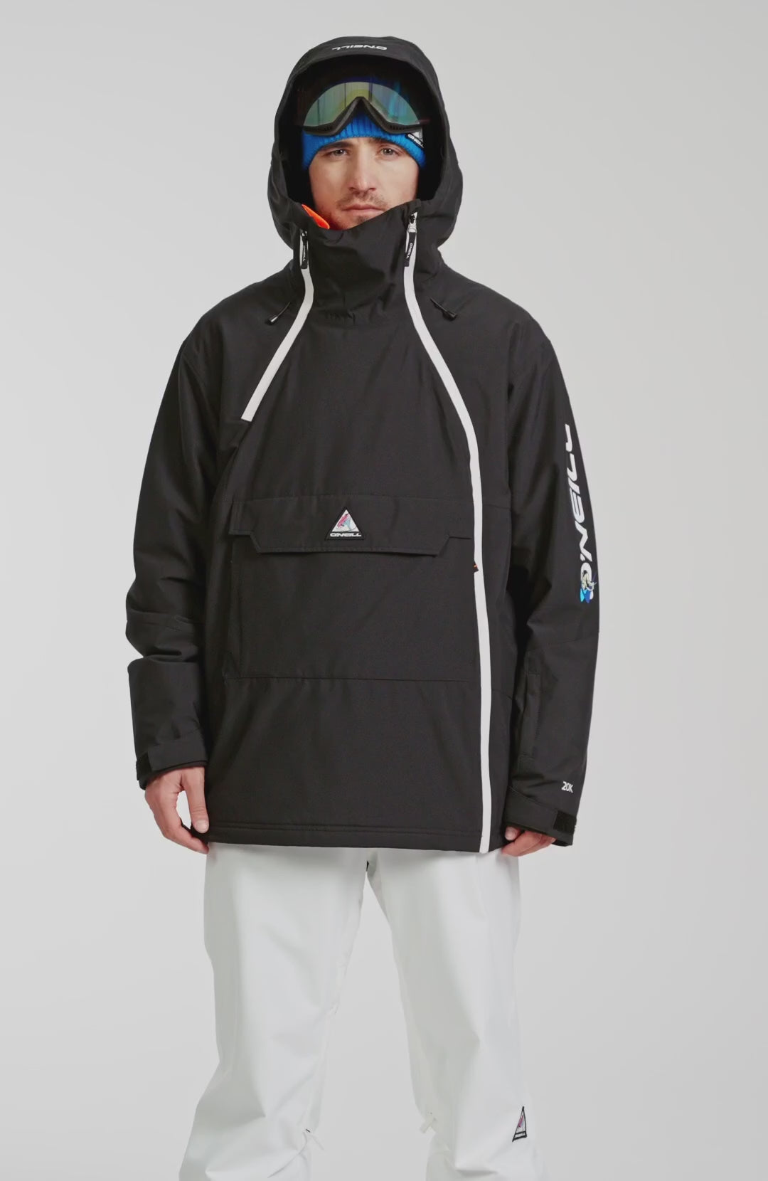 FWC'Play Asymmetric Snow Jacket | Pink Legacy – O'Neill
