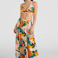 Indian Summer Maxi Skirt | Fluid Paint