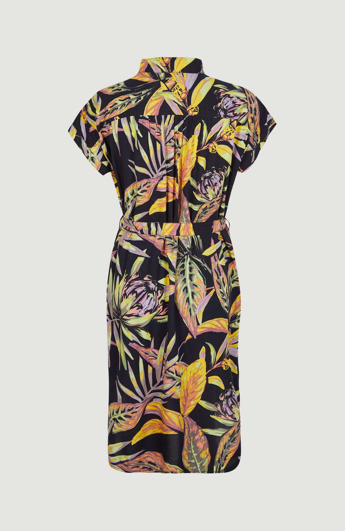 Cali Beach Shirt Dress Tropical – | O\'Neill Flower Black