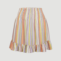 Lilia Smocked Skirt | Multi Stripe