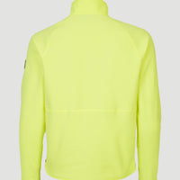 Utility Button Fleece | Pyranine Yellow