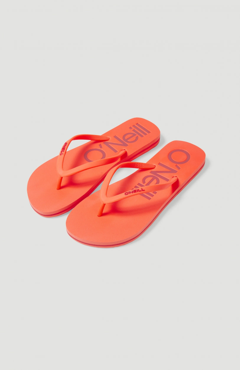Profile Logo Sandals | Neon Coral – O'Neill