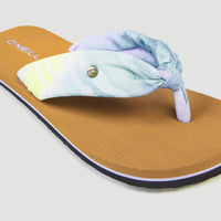 Ditsy Sun Bloom™ Sandals | Blue Tie Dye