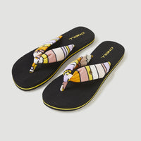 Ditsy Sun Bloom™ Sandals | Multi Stripe
