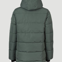 Morganite Hybrid Snow Jacket | Balsam Green