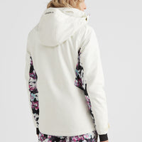 Adelite Snow Jacket | Snow White Colour Block