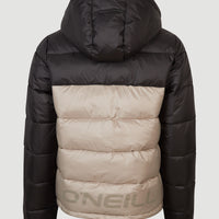 O'Riginals Puffer Jacket | Crockery Colour Block
