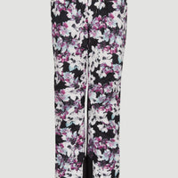 Glamour Insulated Snow Pants | Blue Ice Flower