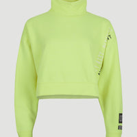 Progressive Mock Neck Sweatshirt | Pyranine Yellow
