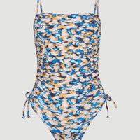 Valley Swimsuit | Blue Minimal Camo