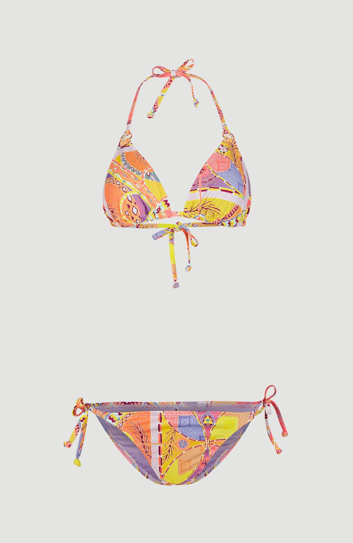 Top de bikini brassière Baay  Yellow Scarf Print – O'Neill