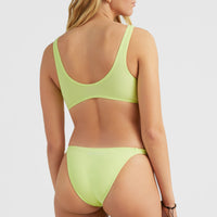 Terry Lucia Longline Triangle Bikini Set | Sunny Lime