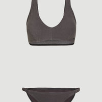 Terry Lucia Longline Triangle Bikini Set | Raven