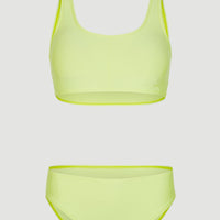 Ella Love Future Surf Bralette Bikini Set | Sunny Lime