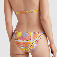 Bondey Bikini Bottoms | Yellow Scarf Print
