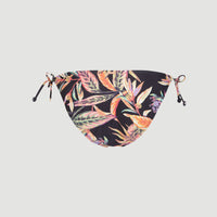 Bondey Bikini Bottoms | Black Tropical Flower