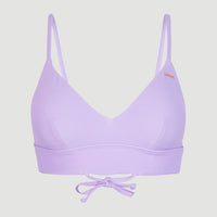 Wave Bralette Bikini Top | Purple Rose